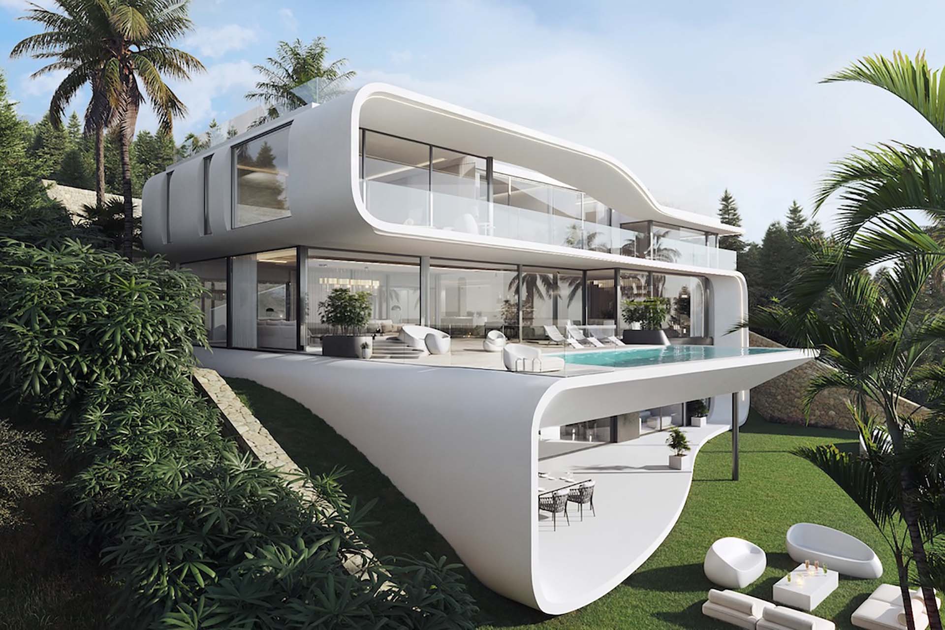 Yeldo ville di lusso ad Ibiza