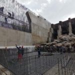 Achwa 1 traversa in costruzione