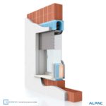 Alpac presystem sezione del monoblocco per avvolgibile
