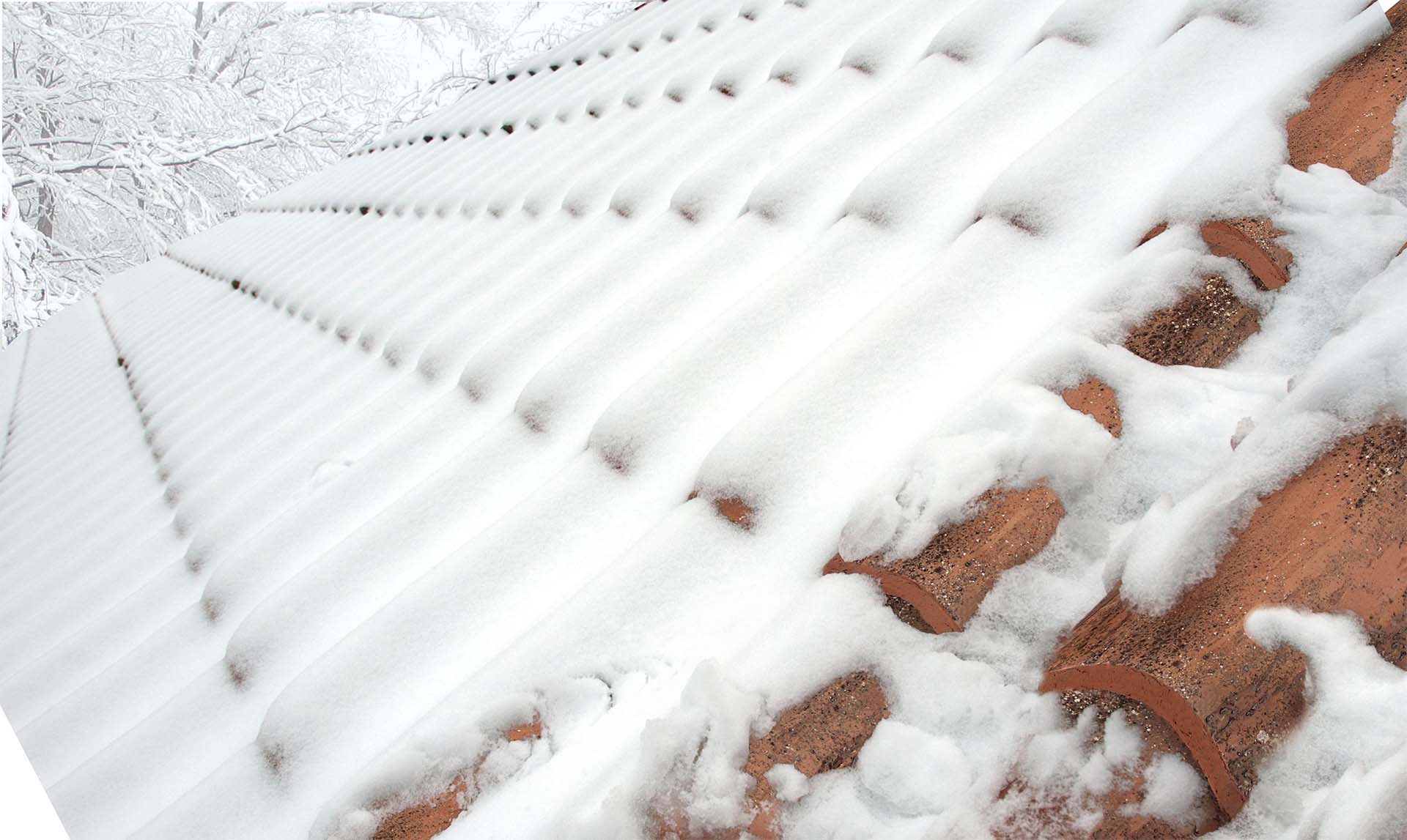 Cotto Possagno, tetto innevato