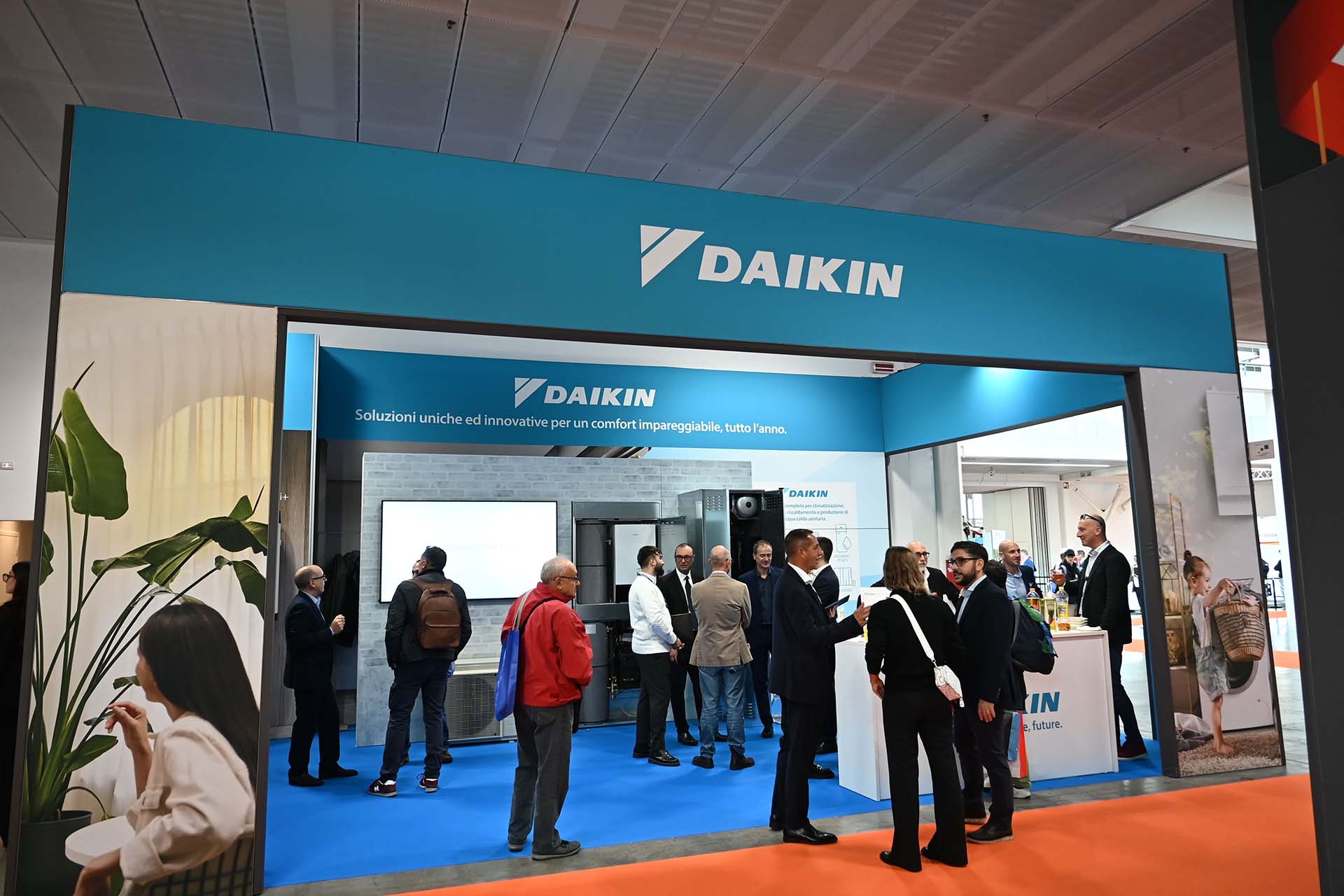 Daikin Italia accesso allo stand presso Saie 2024 Foto ©Nick Zonna