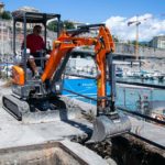 Develon lavori al cantiere navale di Genova con Dx17Z-7 02
