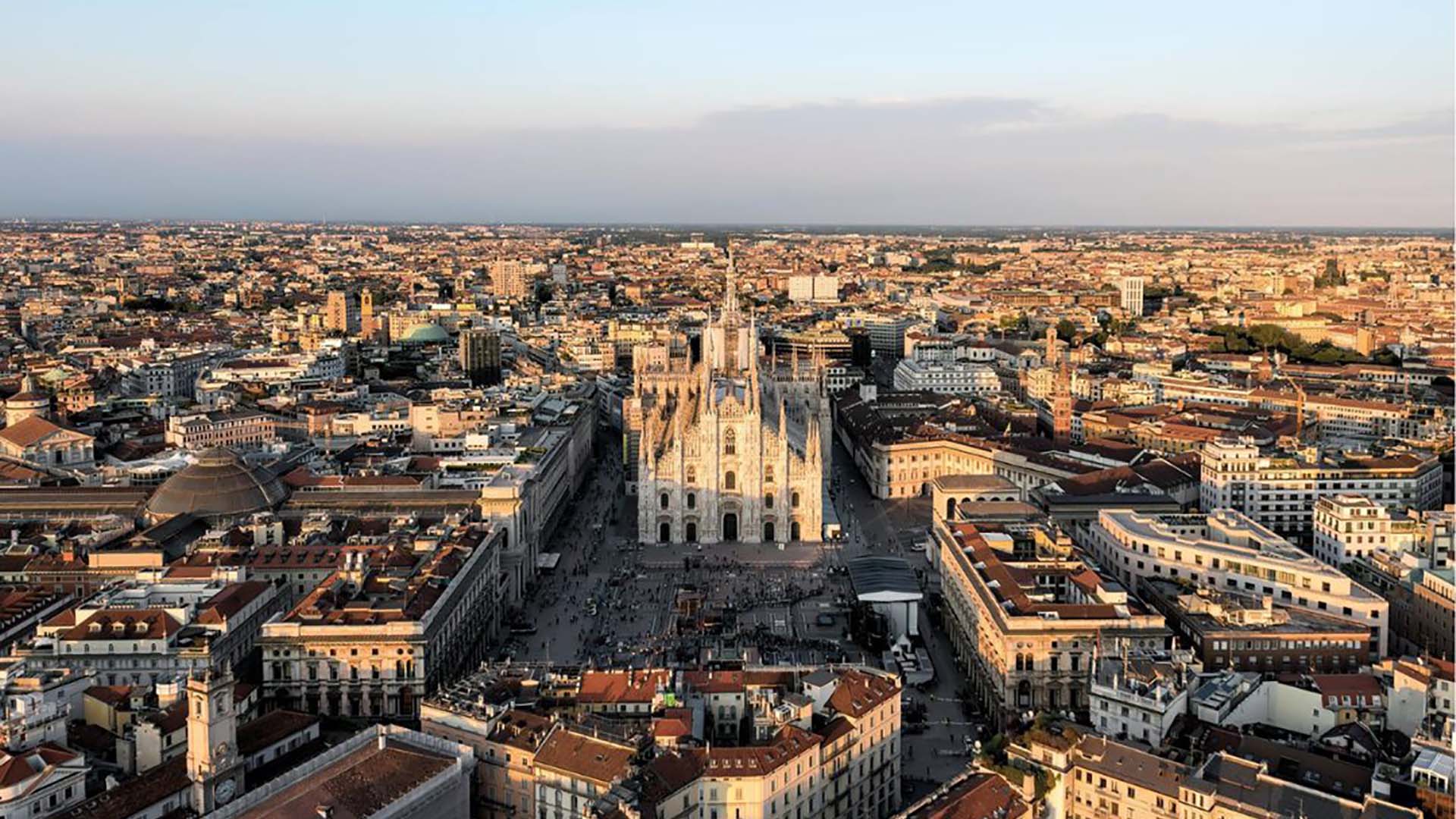 Milano vista dall'alto