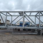 Montaggio in cantiere della carpenteria metallica