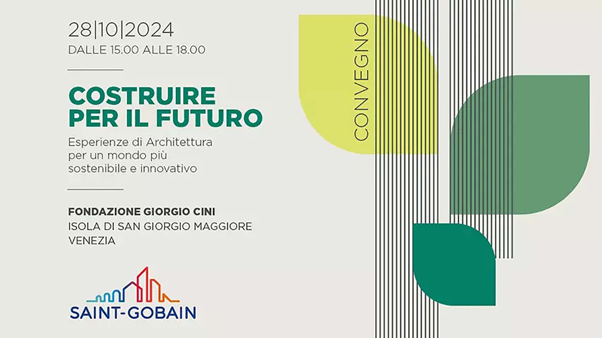Saint-Gobain il manifesto del convegno