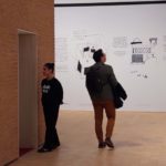Sottsass interno della mostra Architetture paesaggi rovine