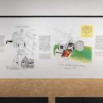 Sottsass interno della mostra Architetture paesaggi rovine