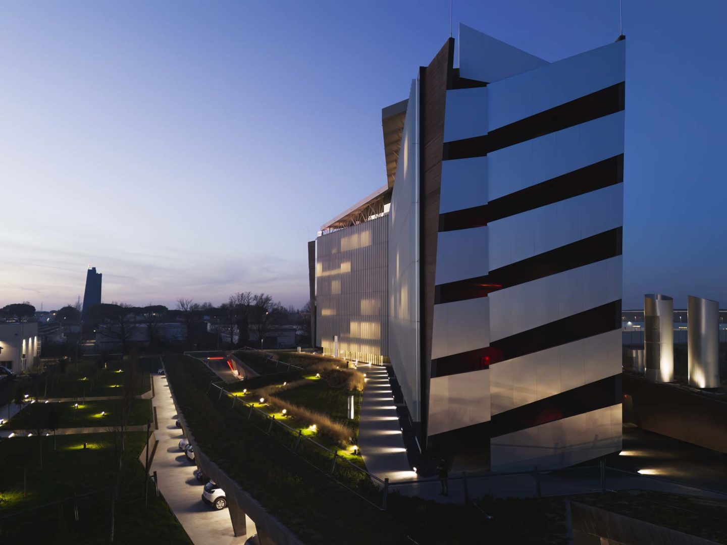 tissellistudioarchitetti complesso Sidera visto dall'esterno