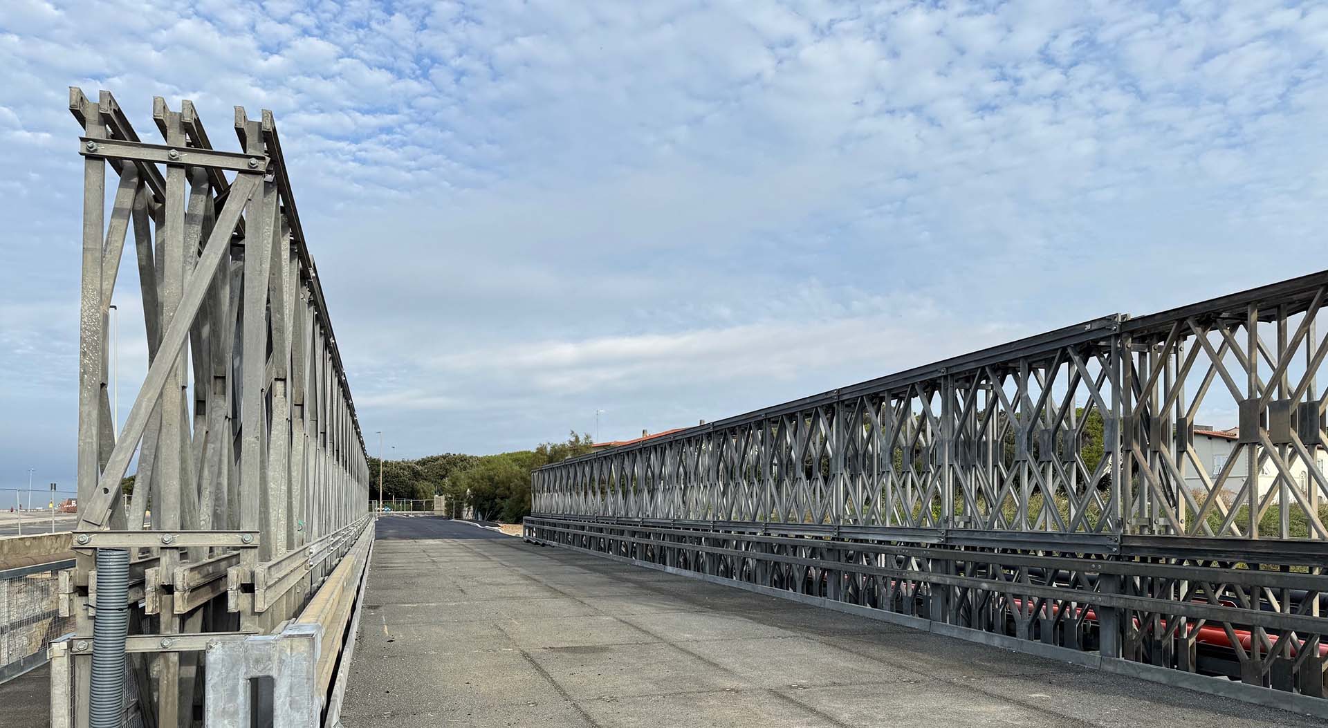 Acrow il ponte provvisorio a Livorno