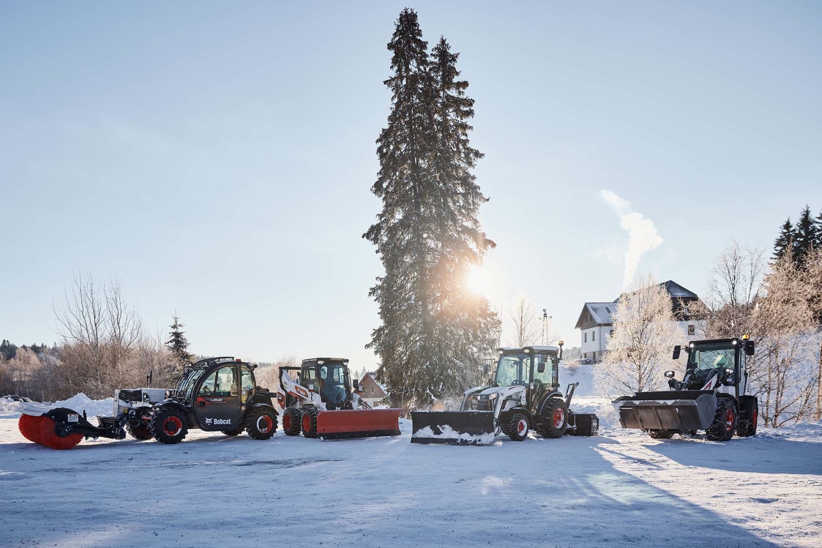 Bobcat soluzioni per la rimozione della neve, l'intera gamma