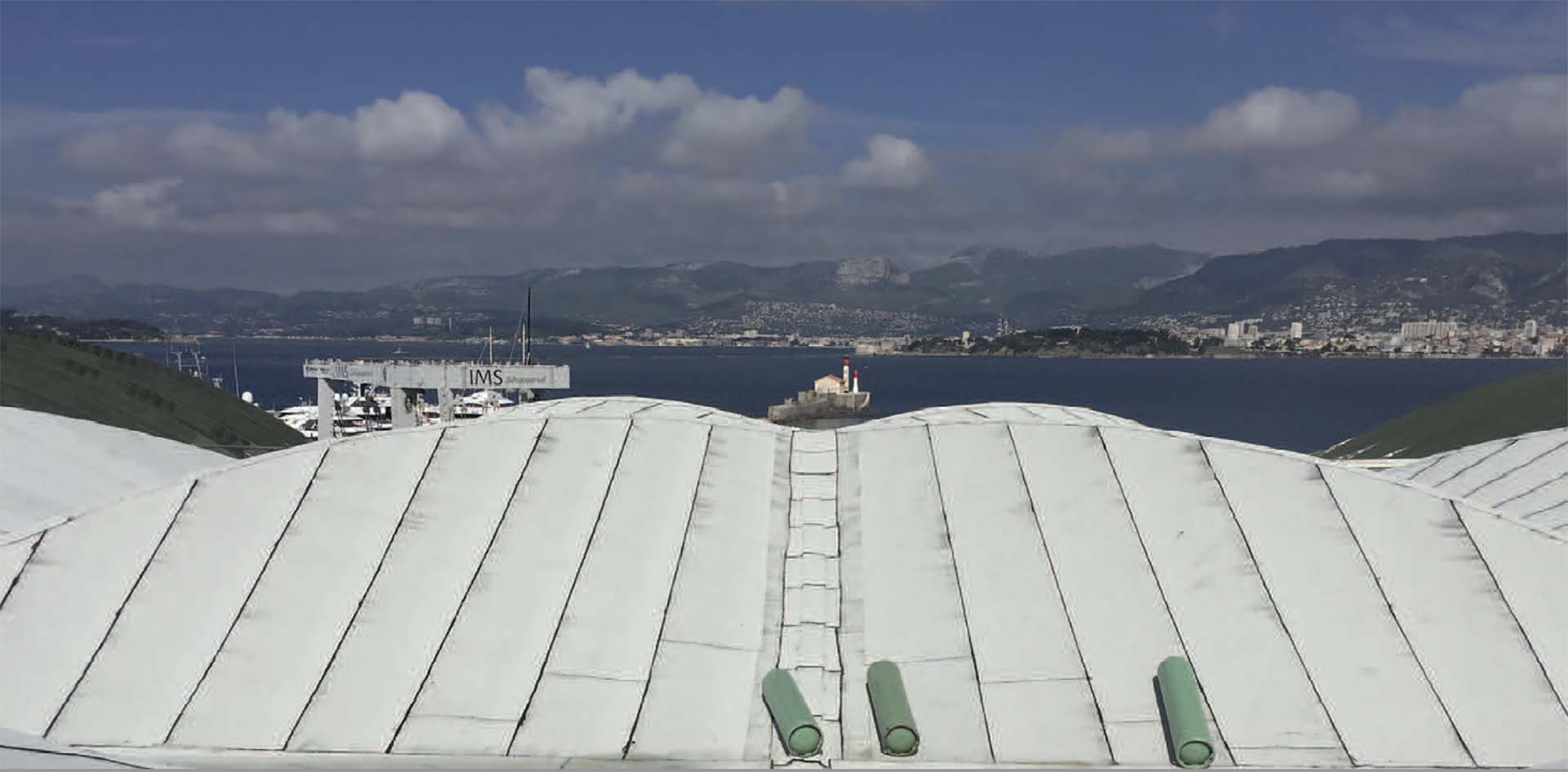 Derbigum Hangar Sainte Sophie lavori di impermeabilizzazione della copertura ultimati