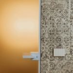 Eclisse casa dell'architetto Festa, porta Syntesis Line Battente