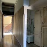 Eclisse l'ingresso dell'appartamento di Milano come era in origine