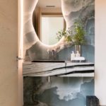 FerreroLegno porta exit zero custom made abbinata alla boiserie