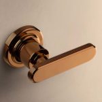Fima Carlo Frattini Park Lane bronzo ambrato dettaglio manopola