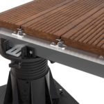 Impertek Lunar Support render del decking con vite