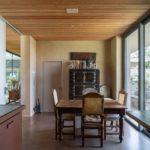 L'interno della villa dai tre patii stile domus romana