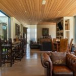 L'interno della villa dai tre patii stile domus romana