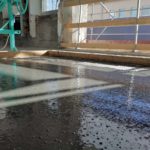 Laterlite Ospedale Bolzano gettata terminata
