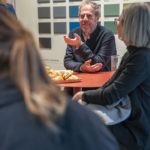Mca presentazione di Nuvola di Officine Tamborrino a Milano presso lo showroom di Kerakoll
