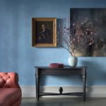 Novacolor palette penumbra in un living