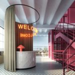 Novacolor palette penumbra in ambiente hospitality