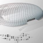 Render di progettazione della copertura