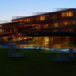 Rubner Haus Hotel Rudolf a Plan de Corones esempio di edilizia ricettiva in legno