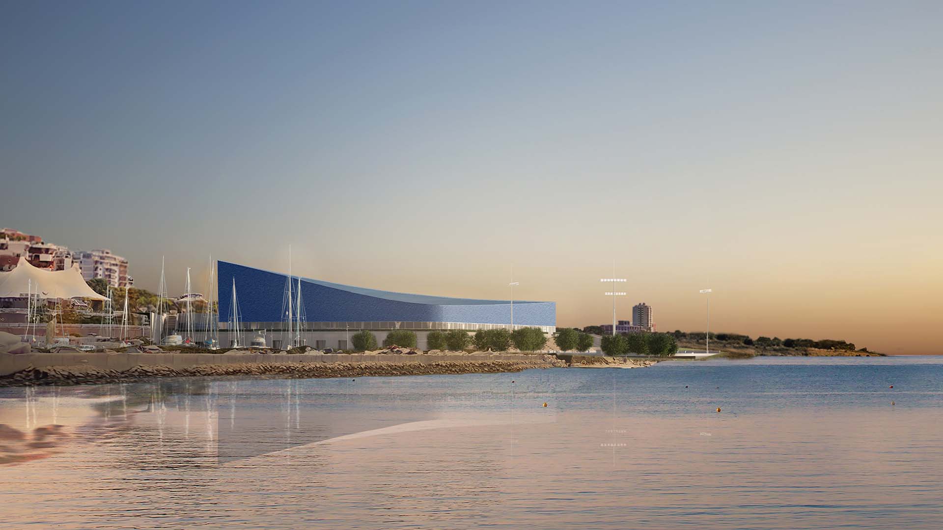 Sportium nuovo stadio del nuoto a Taranto