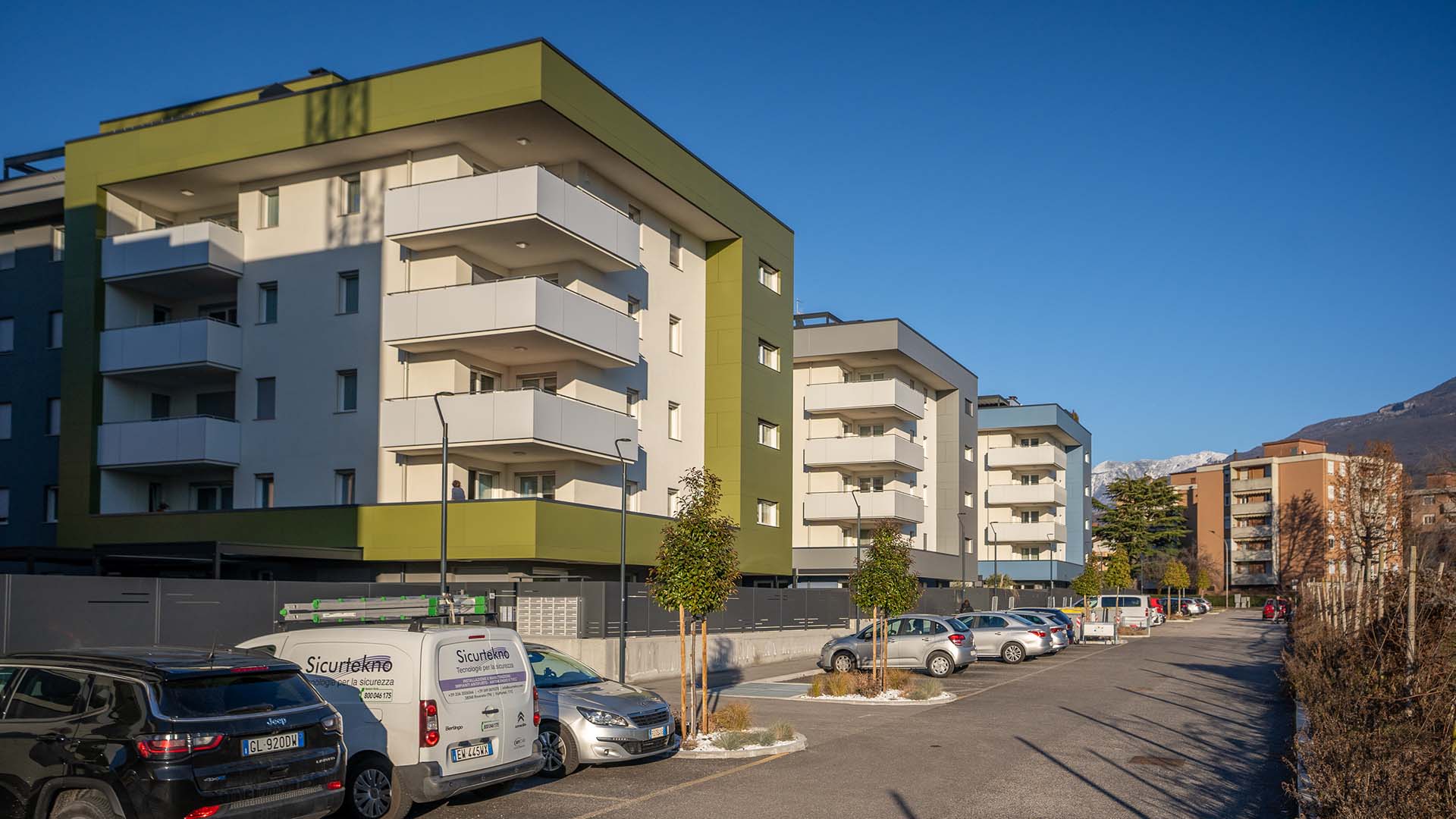 Viessmann Rovereto tre delle cinque palazzine
