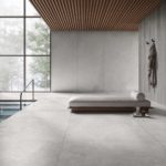 Vitra Tiles Naturalux ambientato in un centro termale