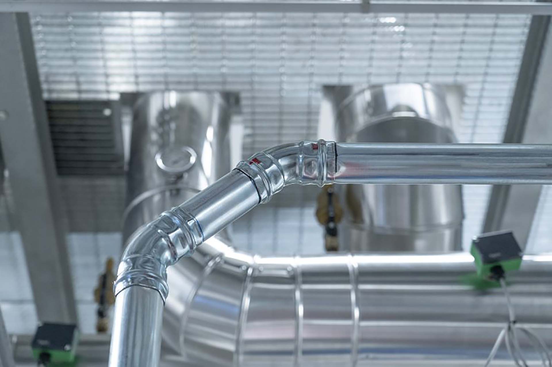 viega pastificio felicetti sistema a pressare sanpress inox e linee di acqua potabile