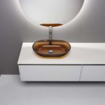 Artelinea Cortina traslucido ambra