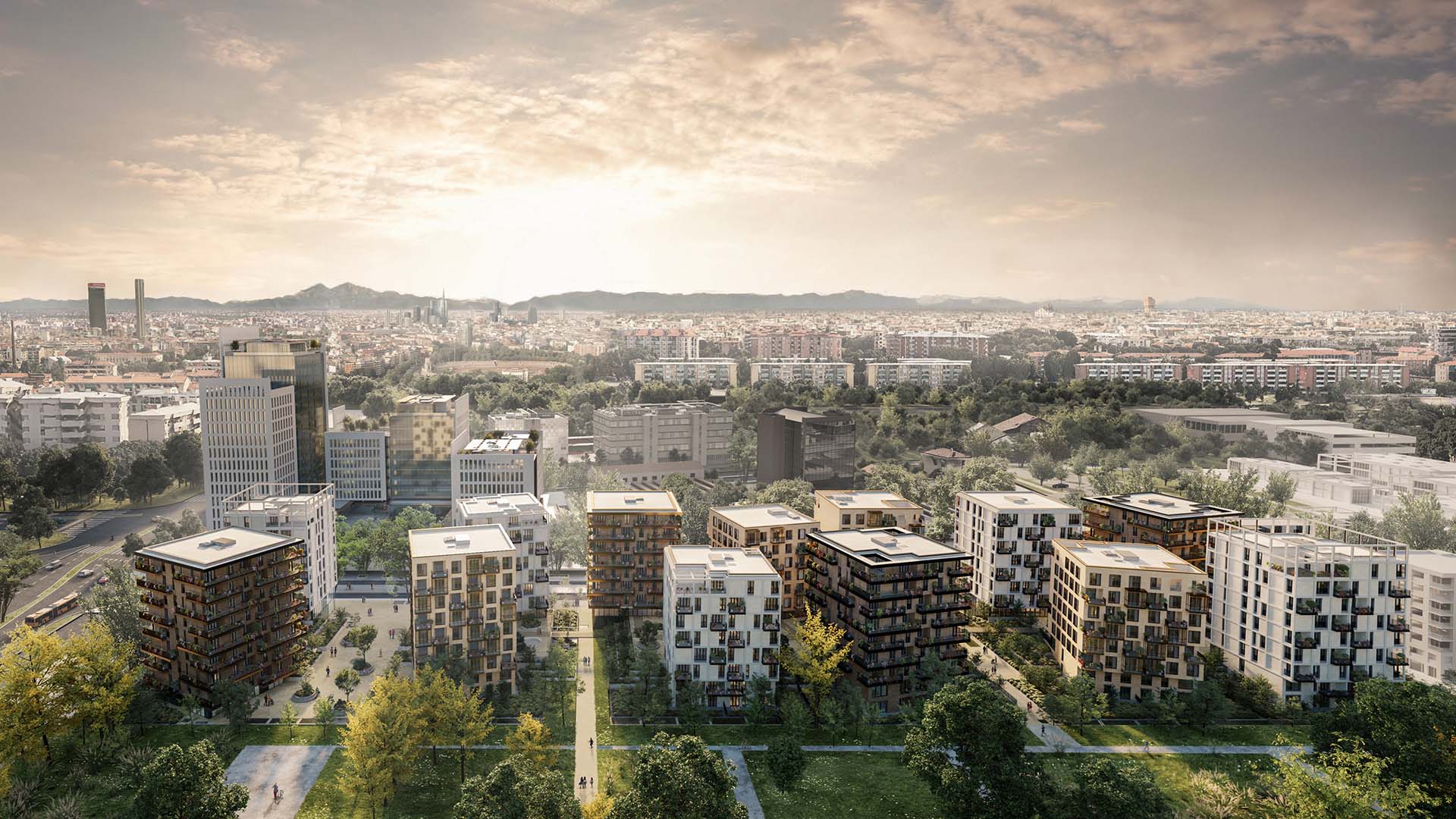 Gruppo Yard Reaas complesso residenziale SeiMilano progettato da Mca