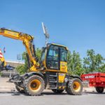 Jcb Hydradig in dotazione all'Impresa Vangi