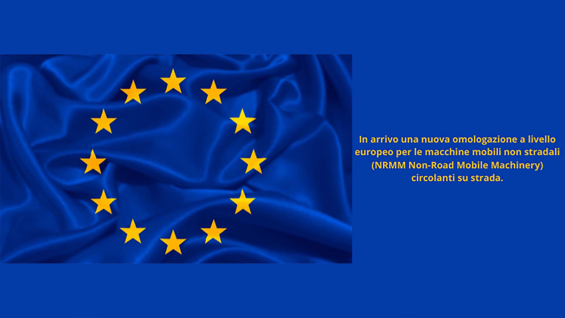 In arrivo una nuova omologazione a livello europeo per le macchi