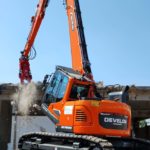 Develon Dx140Rdm-7 al lavoro