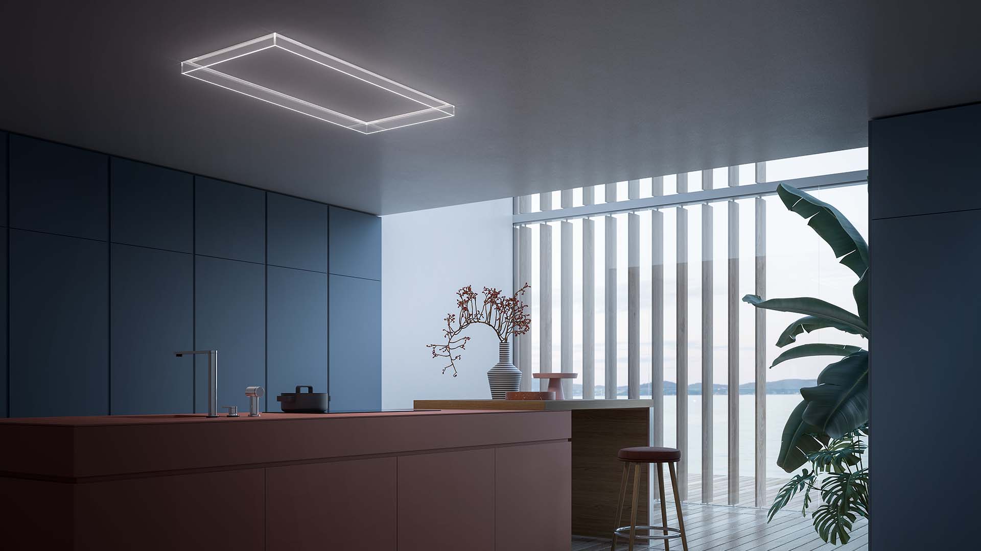 Falmec la cappa da soffitto Alba