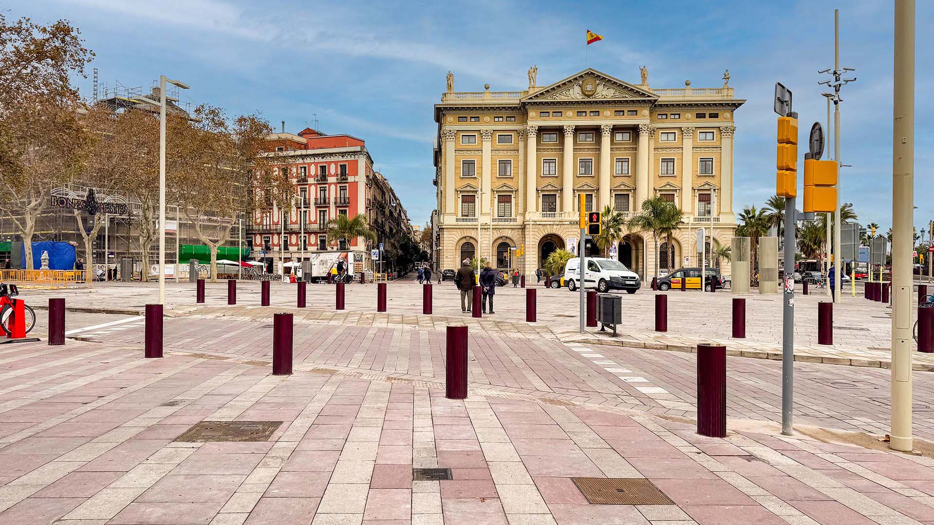 Pilomat sicurezza delle Ramblas di Barcellona