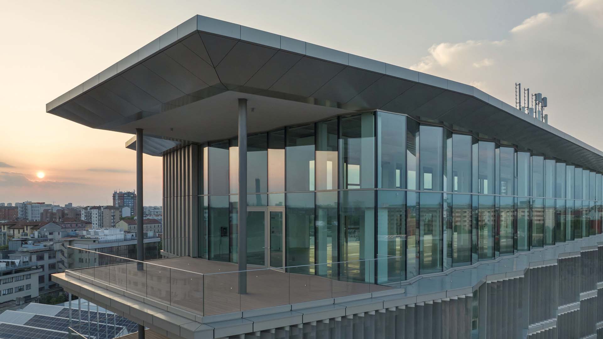 Schüco Italia edificio Bernina7 a Milano