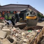 Bobcat minipala L28 pulizia strade