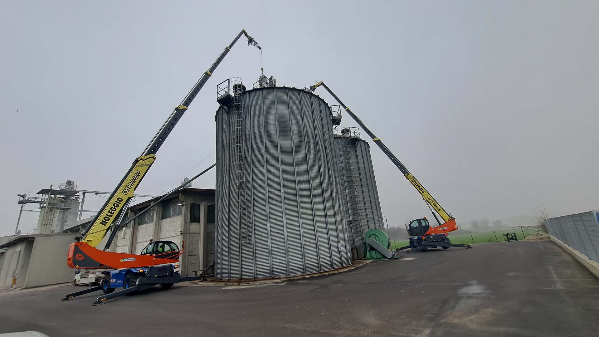 Euotecno lavori di ammodernamento dello stabilimento Fava Fiocchi