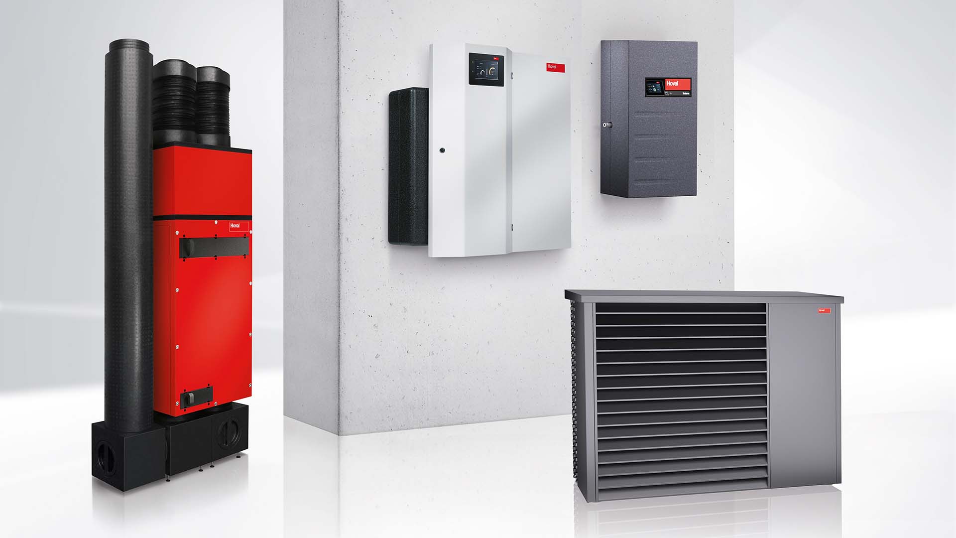 Hoval Home Vent, Belaria pro24 e Trans therm