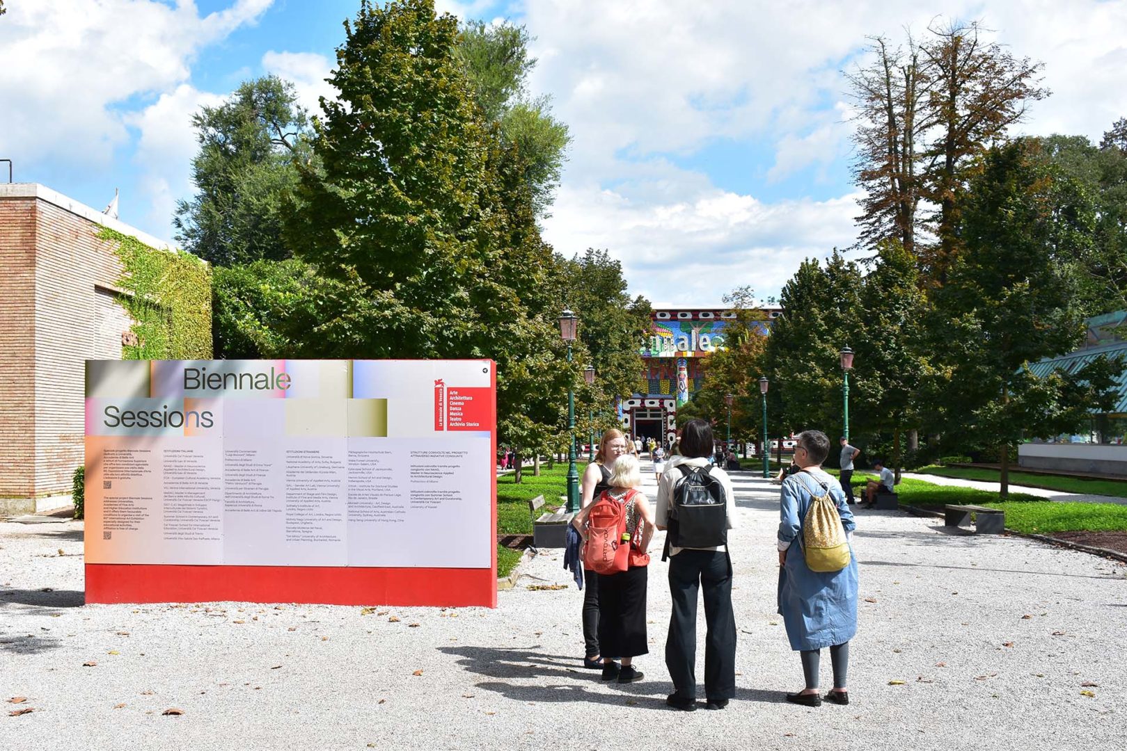 Ingresso alla Biennale