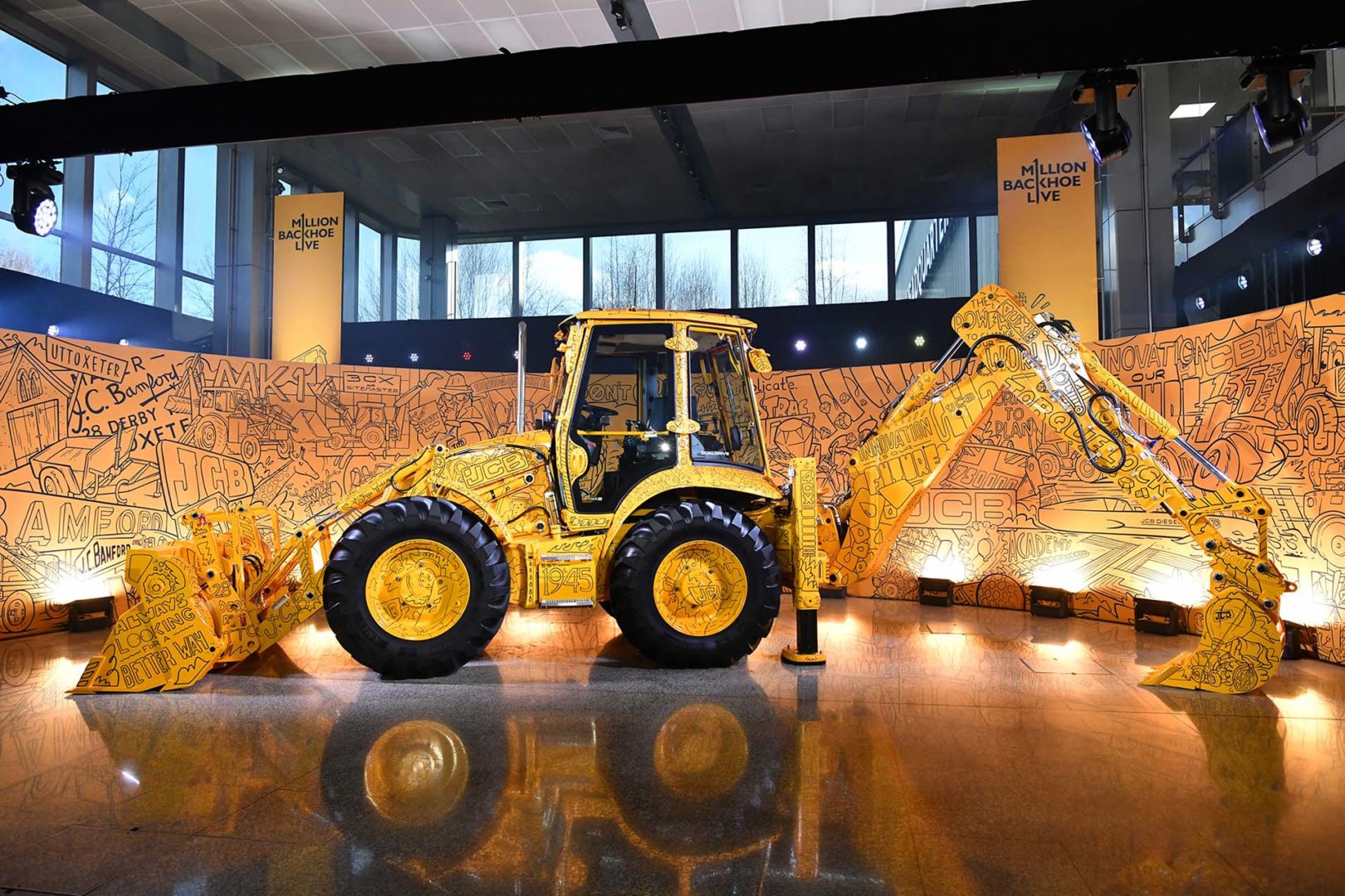 Jcb la milionesima terna
