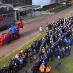 Jcb sfidlata di terne storiche aperta da una terna del 1953