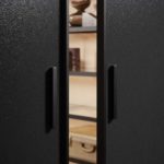 Lualdi L7 Rippled Glass retrolaccato nero ©Sara Magni