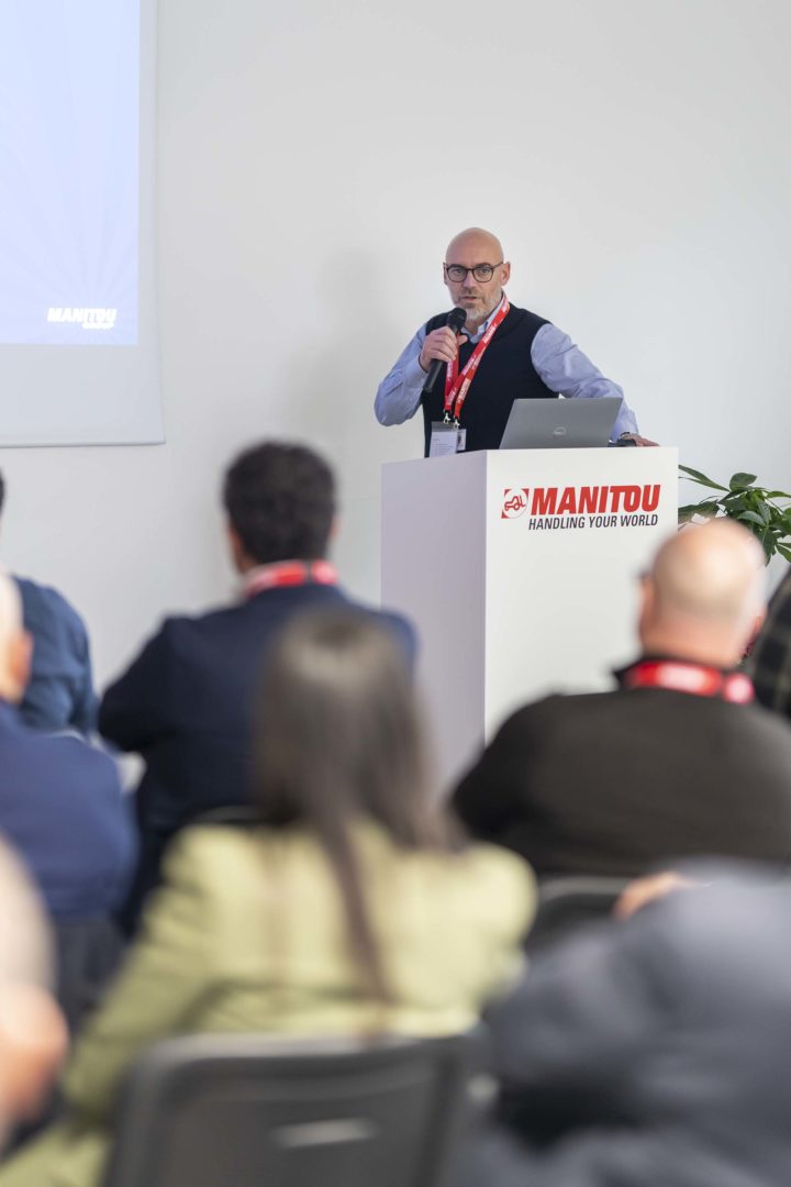 Manitou Italia la presentazione di Cristiano Campici sales & marketing director