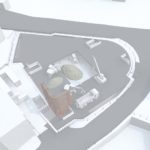 Perimetrazione scavo a cielo aperto con_collocazione di puntelli in acciaio e pozzo per lo scavo della galleria