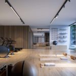 Vittorio Grassi Architects Roma Terrazze Talenti Interno Palestra